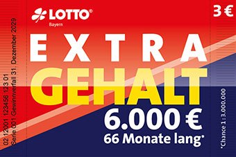 EXTRA GEHALT – Los von LOTTO Bayern